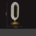 Acrylic Table Lamp With Led Crystal Light