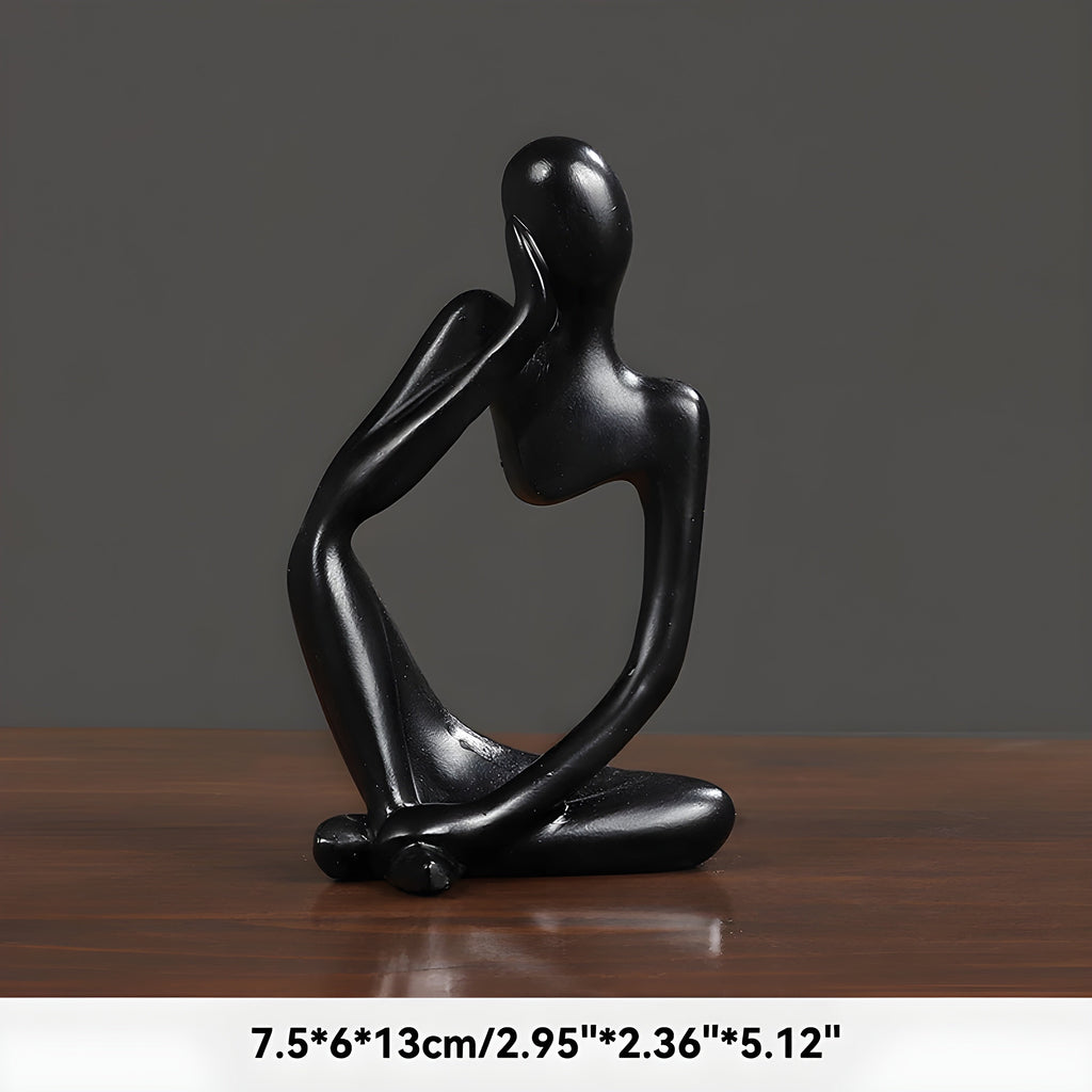 Abstract Thinker Sculpture Home Decor