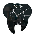 Vinantica | GlowDent - Mirror Wall Clock for Dental Hygiene