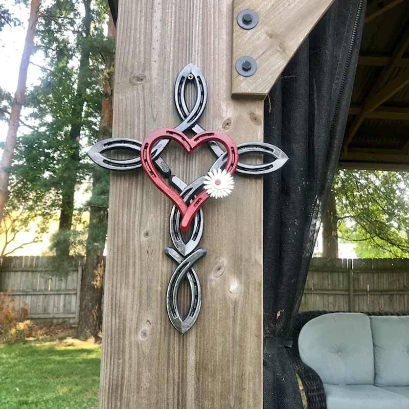 Horseshoe with Heart