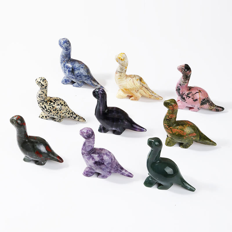2.5 Inch Crystal Dinosaur Home Decoration Gemstone Decor
