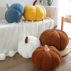 Decorative Pillow Warm Pumpkin Made of Soft Plush