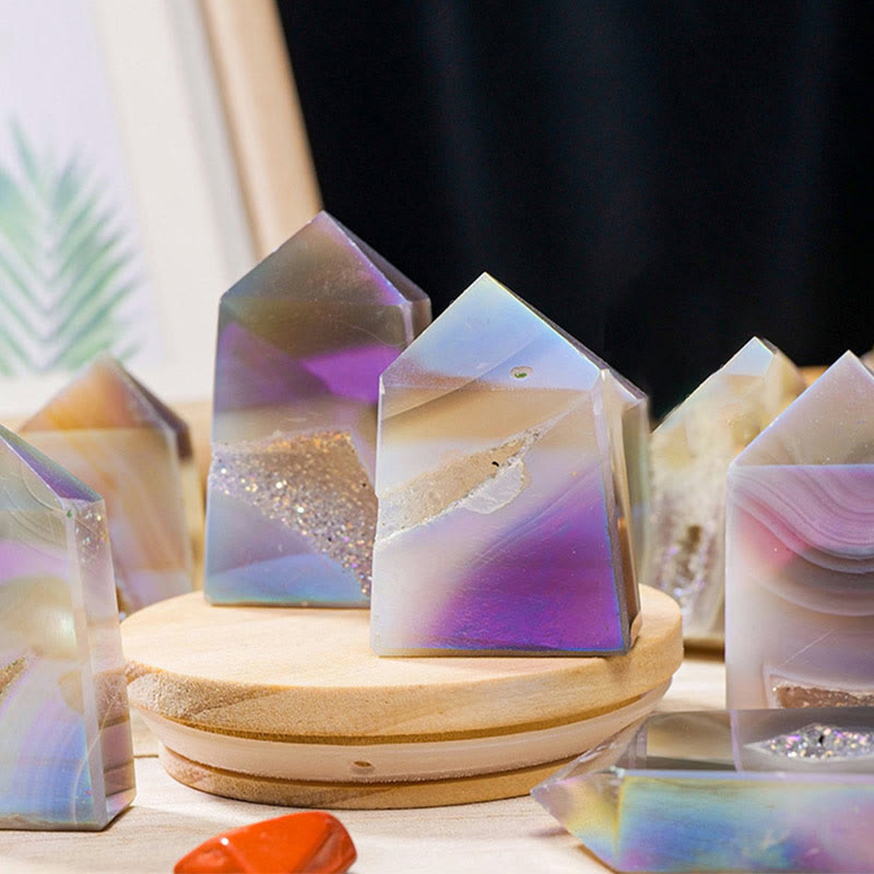BowLift |Angel Aura Quartz Crystal Sticks Gemstone Decor