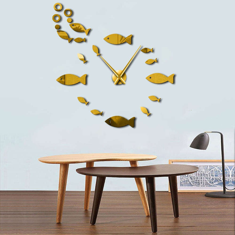 Vinantica | EchoClock - Sleek Mirror Wall Design