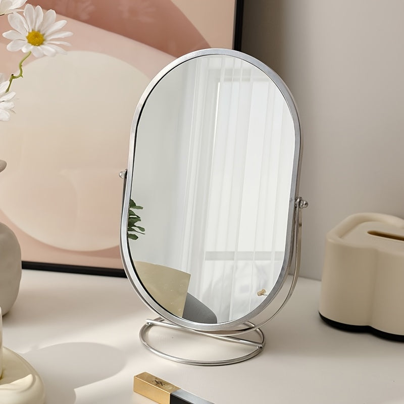 360° Look – Elegant Makeup Mirror for Every Angle