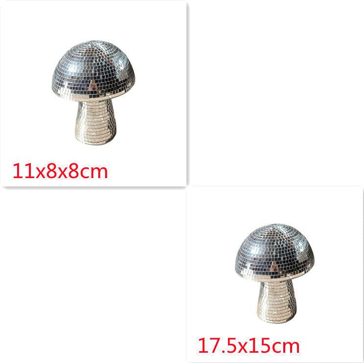 Mushroom Disco Ball Table Decoration
