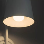 White Little Angel Wall Light with Bucket Shade 1 Head Metal Wall Lamp for Living Room