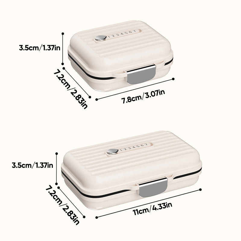 Mini Portable Pill Box