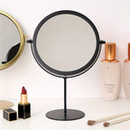 VintageGlow – Adjustable Makeup Mirror with Iron Frame