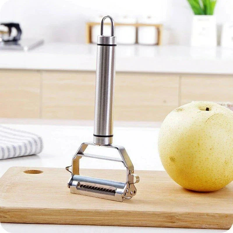 Ultra-sharp stainless steel multi-functional vegetable slicer & julienne cutter potato carrot grater