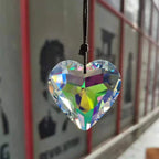 Hanging Heart Sun Catcher Prism Crafts