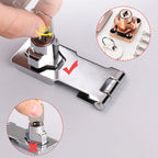Door lock bolt | Installation without drilling with key