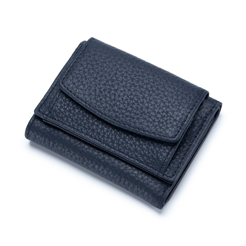 Handcrafted RFID wallet made of soft leather