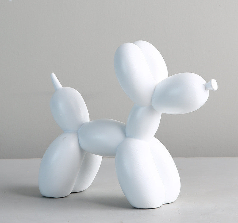 Black and white balloon dog