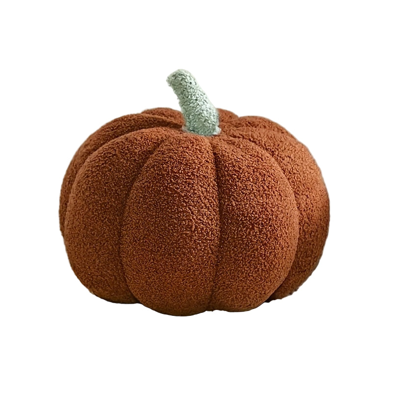 Decorative Pillow Warm Pumpkin Made of Soft Plush