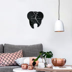 Vinantica | GlowDent - Mirror Wall Clock for Dental Hygiene