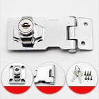 Door lock bolt | Installation without drilling with key
