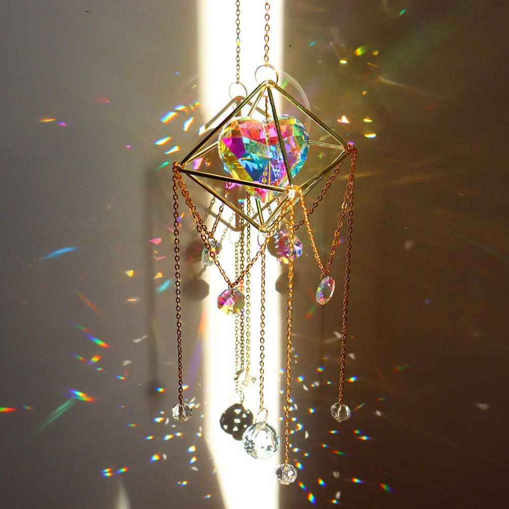 Room Decoration Crystal Sun Catcher Wind Chime