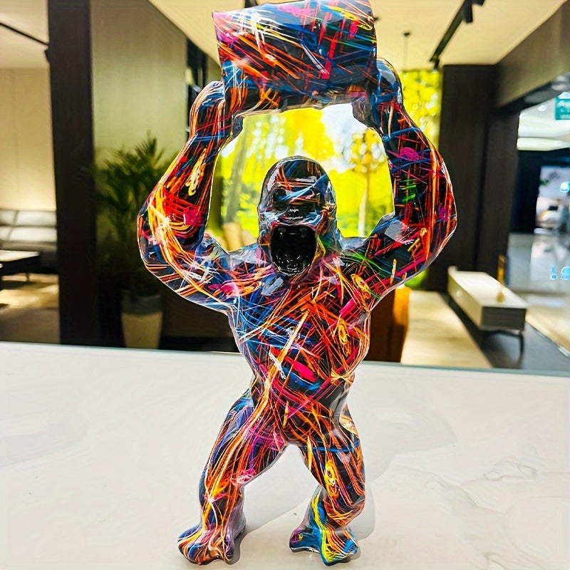 Luxury Graffiti Donkey Kong Barrel Sculpture
