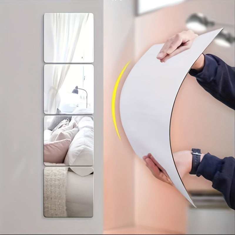 AcrylicSafe Mirrors Set – Stylish and Break-resistant Mirrors Vinantica