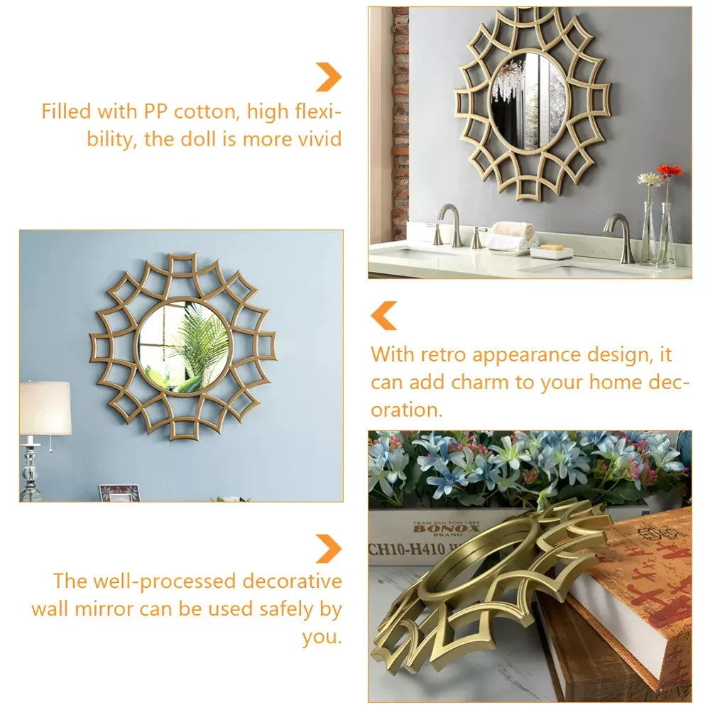 Vinantica | Luxury Irregular Mirror Wall Hanging for Modern Decor