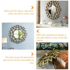 Vinantica | Luxury Irregular Mirror Wall Hanging for Modern Decor