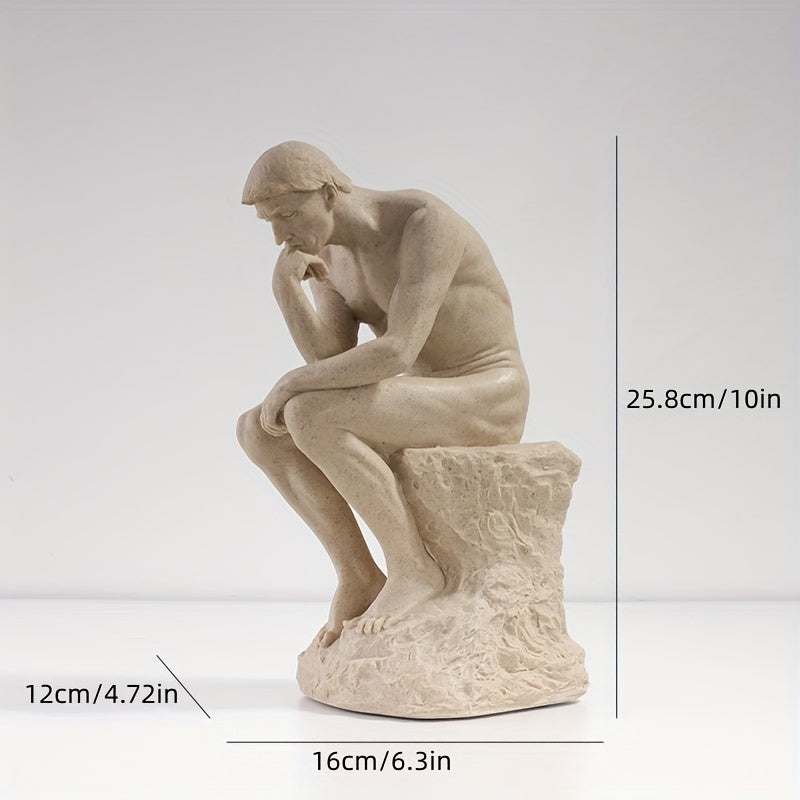 Creative Character Sculpture, Thinker Decoration