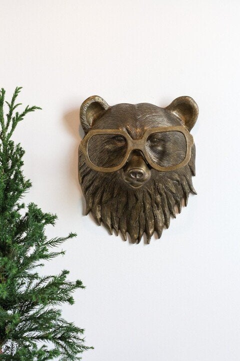Unique animal head wall decoration for home