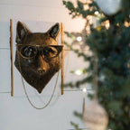 Unique animal head wall decoration for home