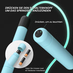 LED glowing jump rope