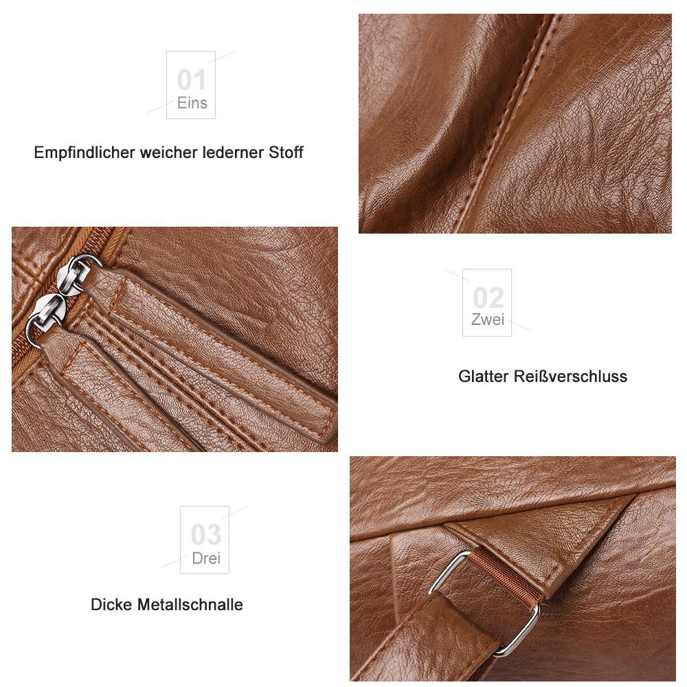 Backpack with large capacity - Full leather