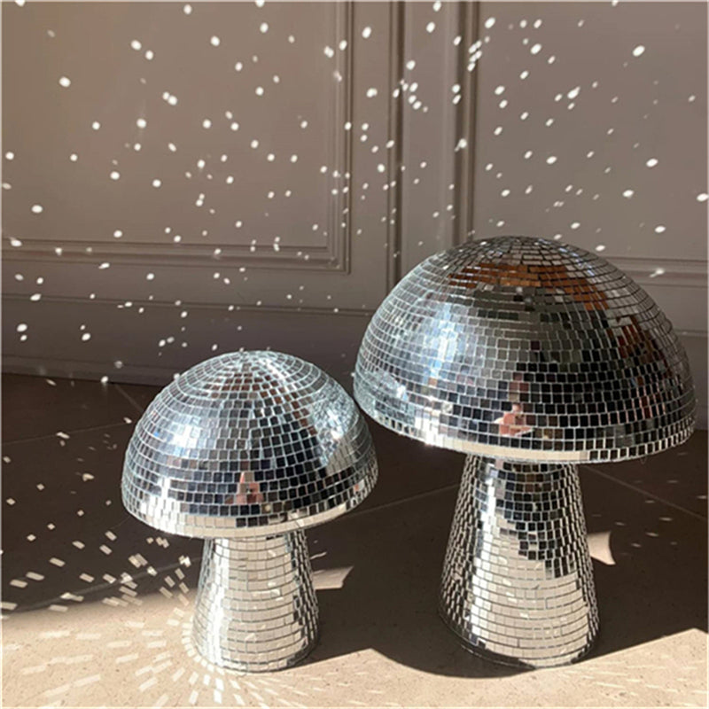 Mushroom Disco Ball Table Decoration