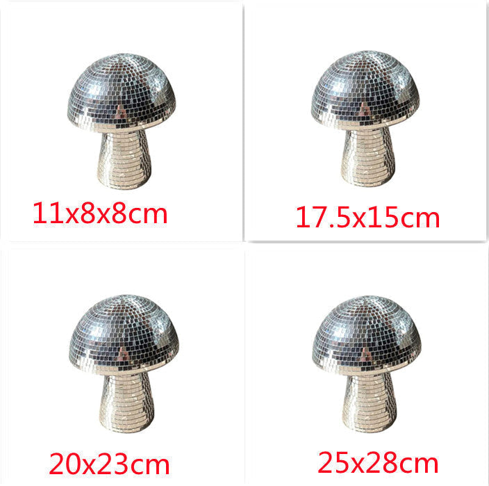 Mushroom Disco Ball Table Decoration