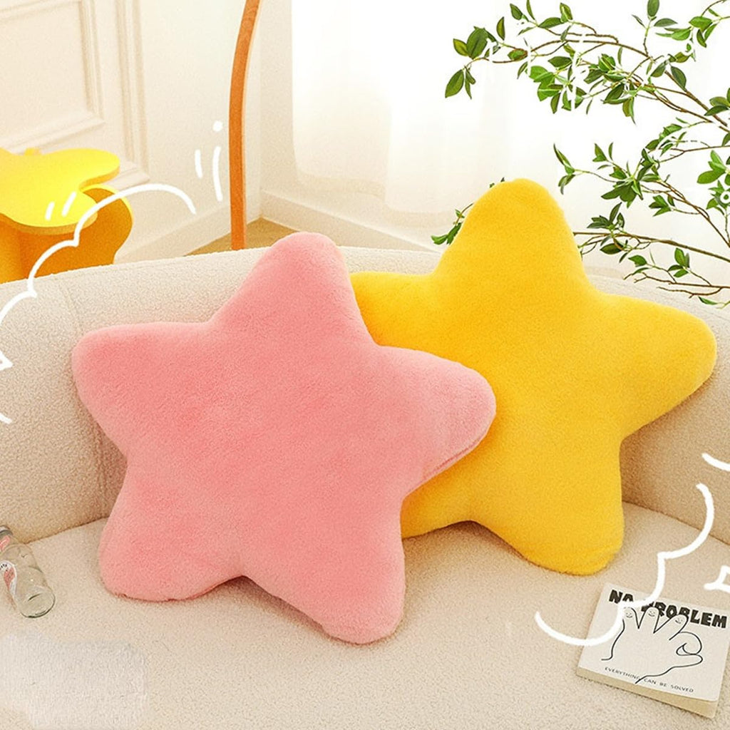 StellarHug Cushion - Decorative Star-Shaped Pillow | Vinantica