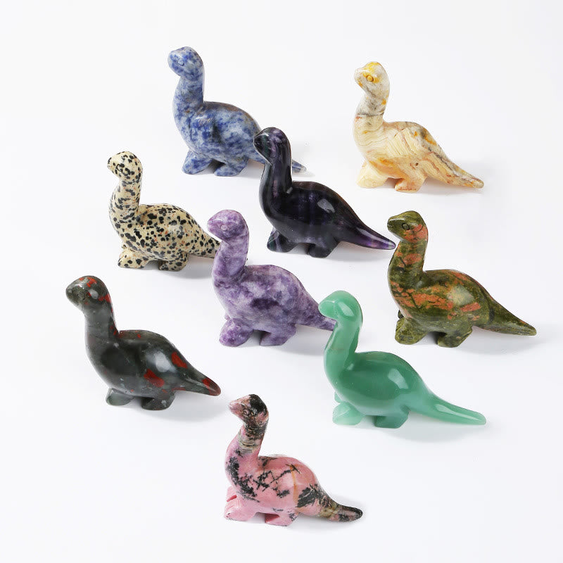 2.5 Inch Crystal Dinosaur Home Decoration Gemstone Decor