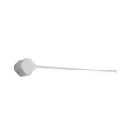 LED Bathroom Sconce Simple Black/White Finish Vanity Wall Light with Slim Linear Acrylic Shade, 16"/23.5" Long