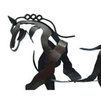 Horse Sculpture - AdonisMetal - Rustic Elegance - Timeless Decorative Piece
