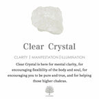 Crystal Tree of Life 6 Rings Wall Decor Ornament