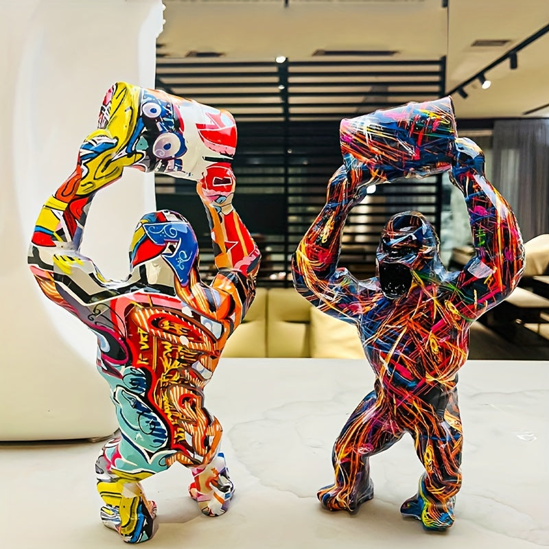Luxury Graffiti Donkey Kong Barrel Sculpture
