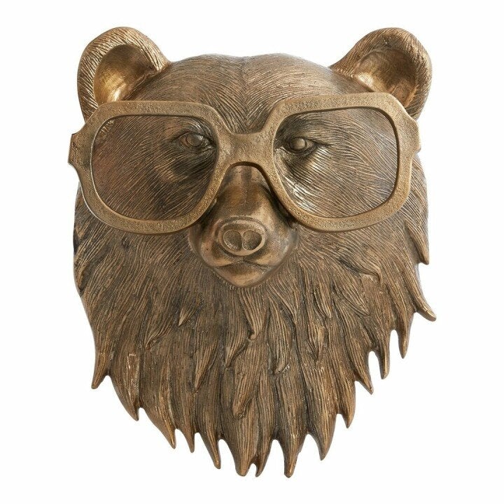 Unique animal head wall decoration for home