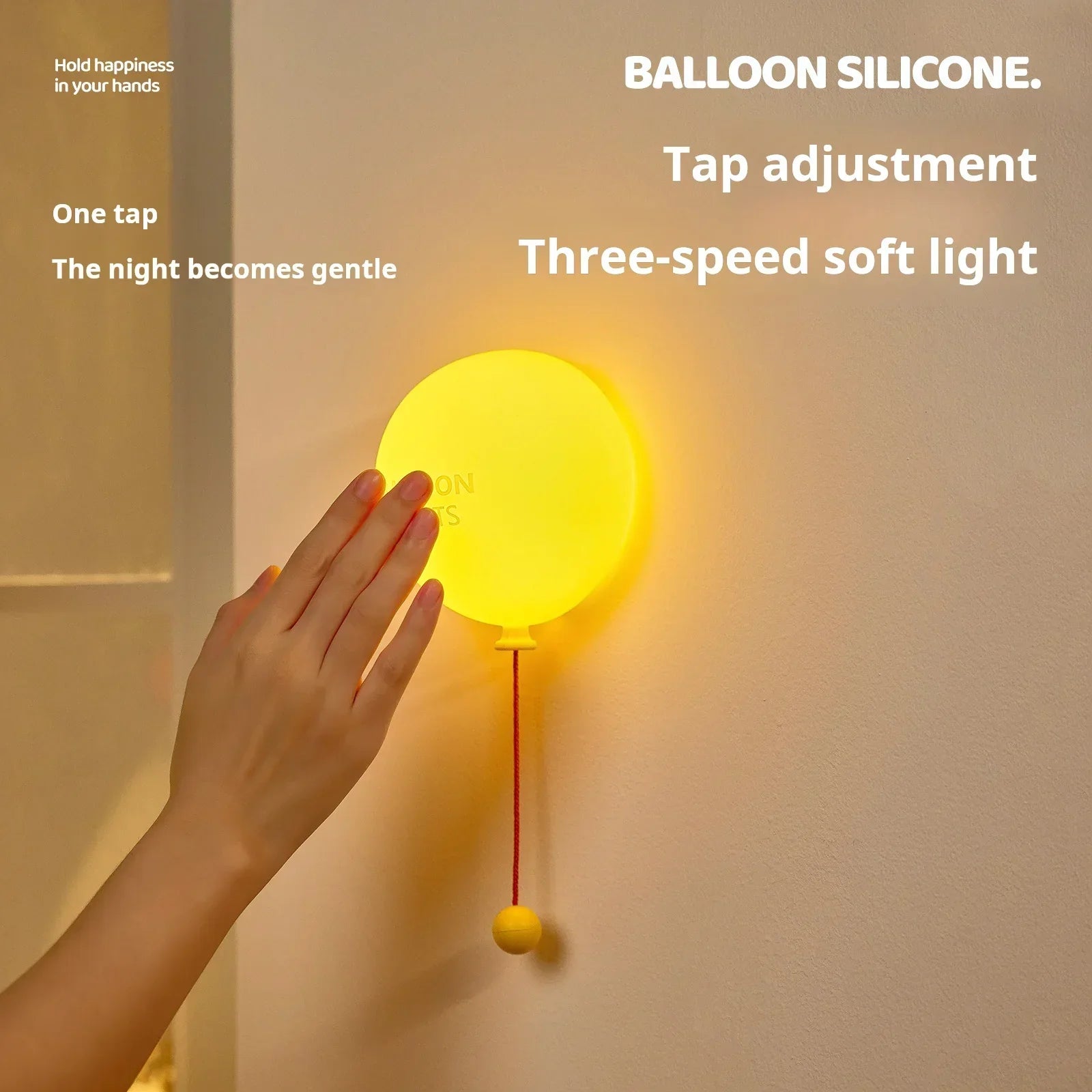 Soft Glow Balloon Night Lamp