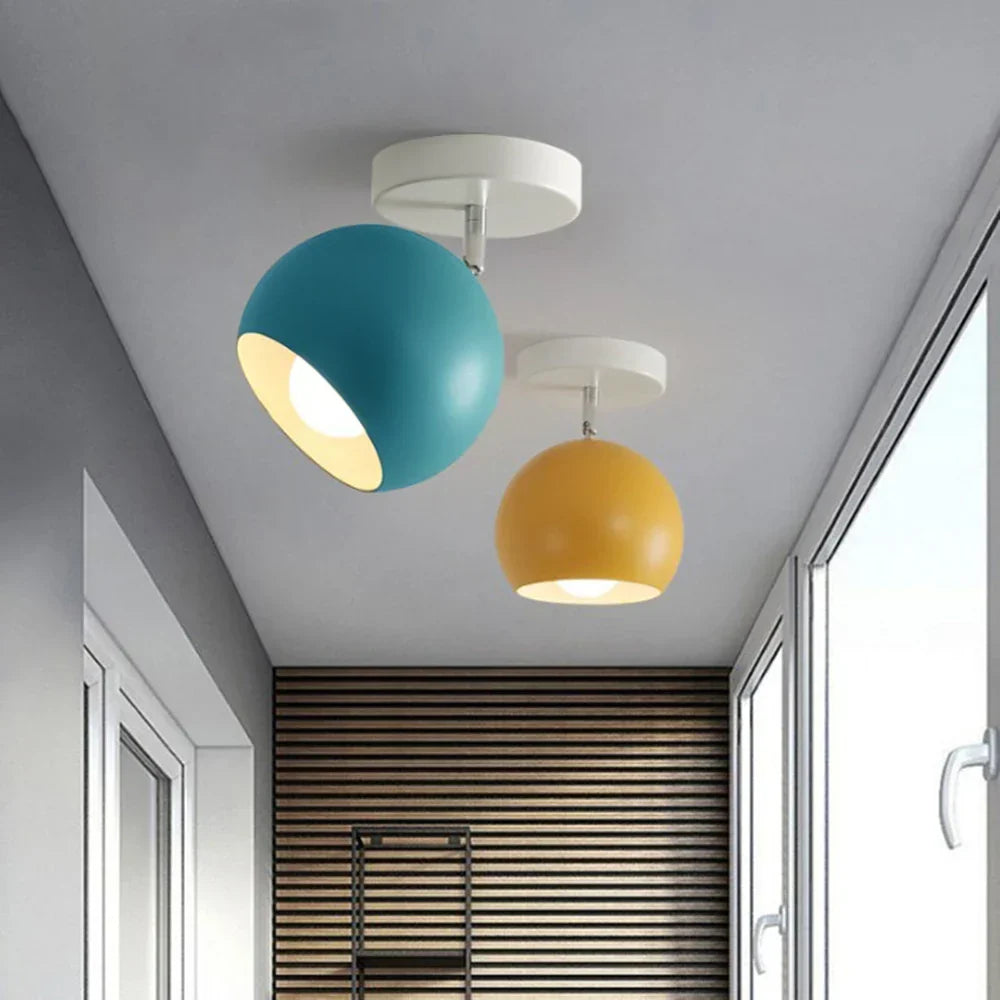 Modern Nordic Ceiling Light – LED Ceiling Lamp for Aisle, Balcony, Kitchen, and Staircase