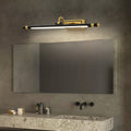 Luxury Black-Gold Mirror Lamp – LumoGold | Vinantica