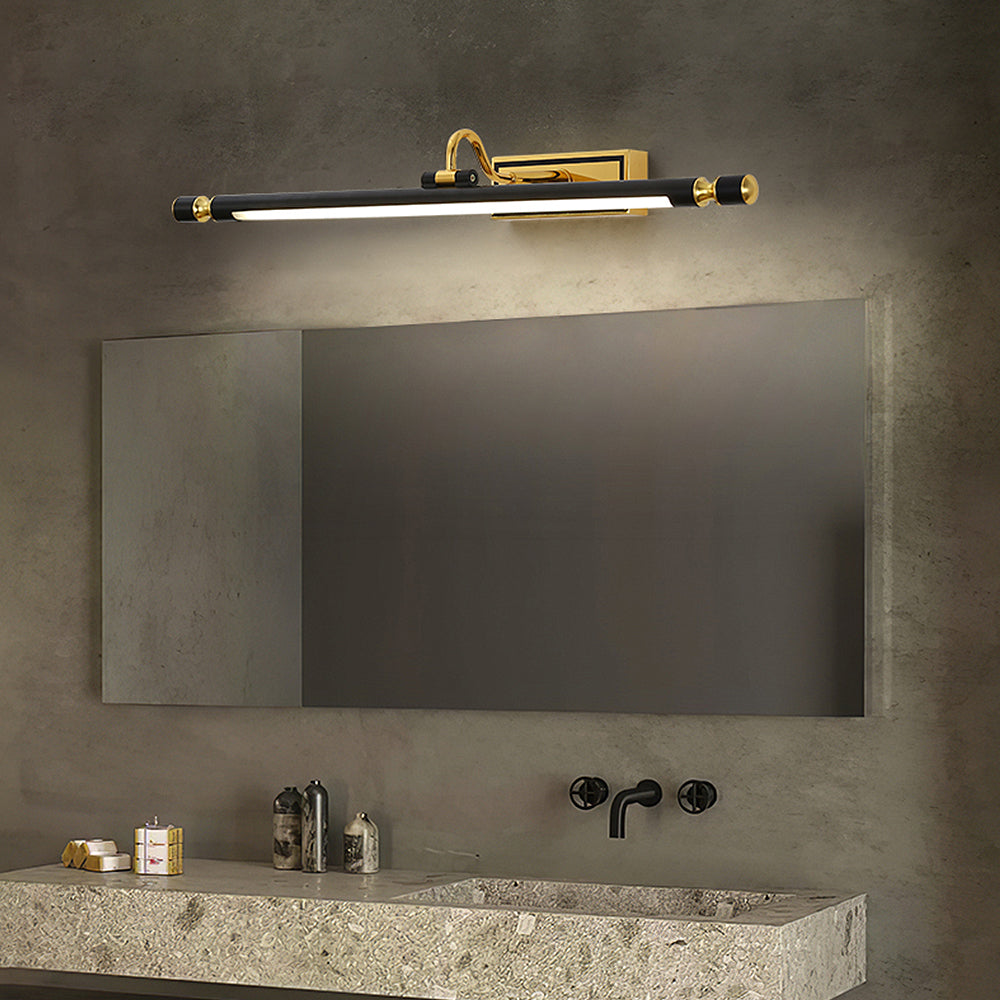 Luxury Black-Gold Mirror Lamp – LumoGold | Vinantica