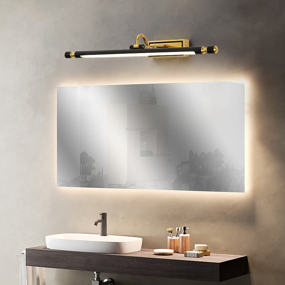 Luxury Black-Gold Mirror Lamp – LumoGold | Vinantica