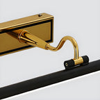 Luxury Black-Gold Mirror Lamp – LumoGold | Vinantica