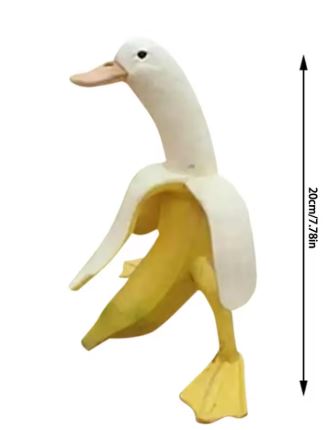 Banana Duck Ornament