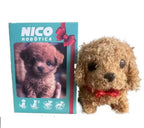 Interactive robotic puppy toy with realistic lifelike design