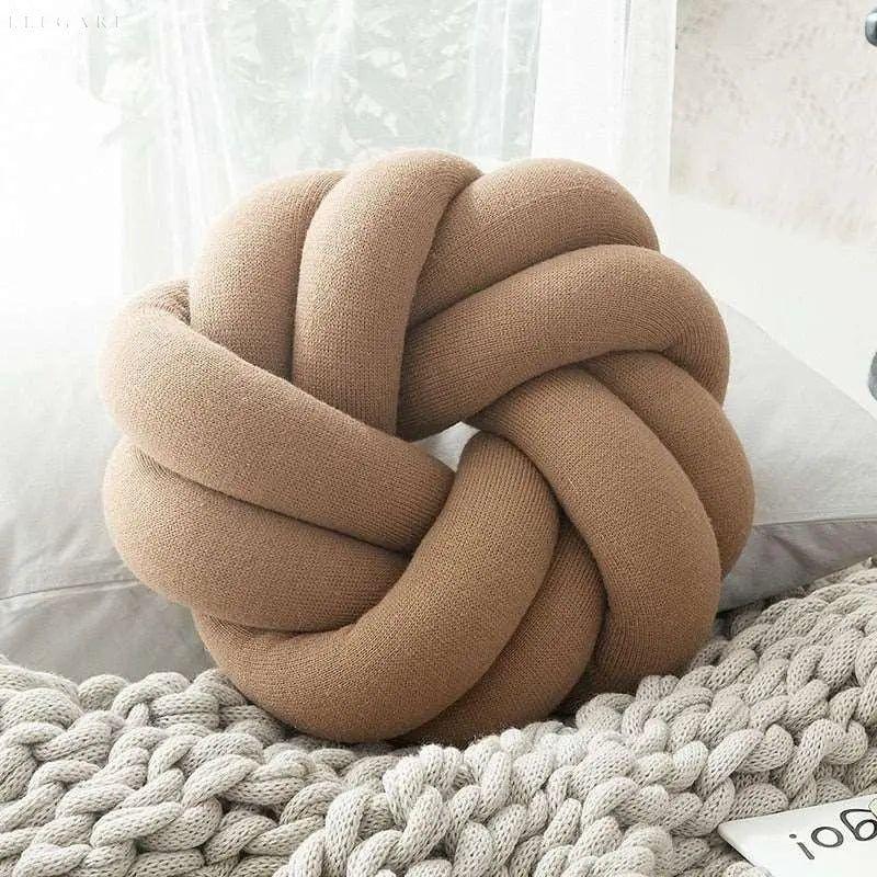 Cotton Knot Pillow - Cotton Knot Pillow | Vinantica