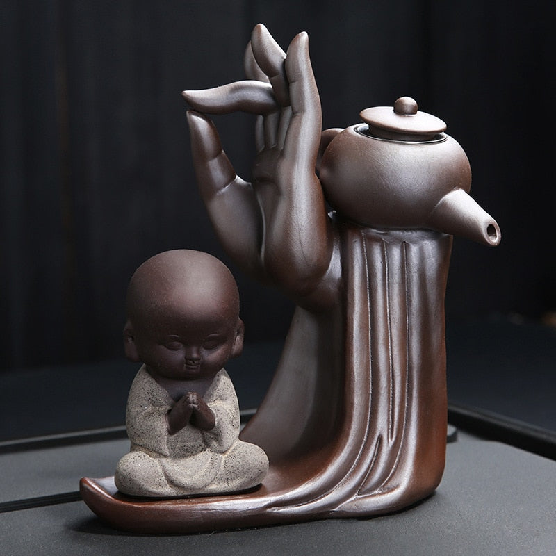 Ebony Tea Ceremony Accessories Six Gentlemen Set Purple Tone Tea Set Tea Cabinet Filter Small Monk Decoration
